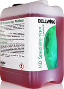 DELLWING HD detergente speciale alcalino 5L - concentrato di detergente per vasche ad ultrasuoni di alta qualità per la pulizia di parti di automobili come carburatori, teste dei cilindri