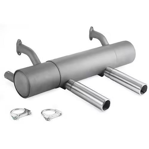 Sistema di Scarico Sportivo DANSK in Acciaio per Porsche 356 B e C (1960-1965)