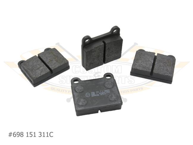 Serie Pastiglie Freno Anteriori per Porsche 356