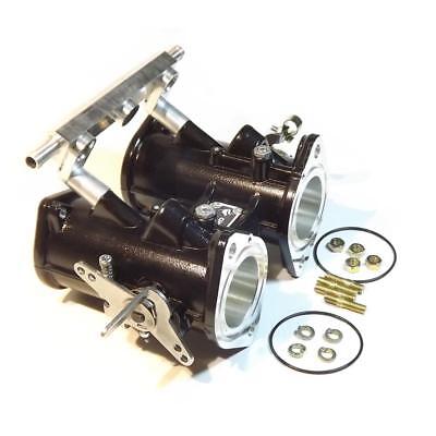 Doppio Corpo Farfallato DCOE/DHLA da 45 mm + Rail Carburante Weber/Dellorto/Solex