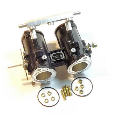 Doppio Corpo Farfallato DCOE/DHLA da 45 mm + Rail Carburante Weber/Dellorto/Solex