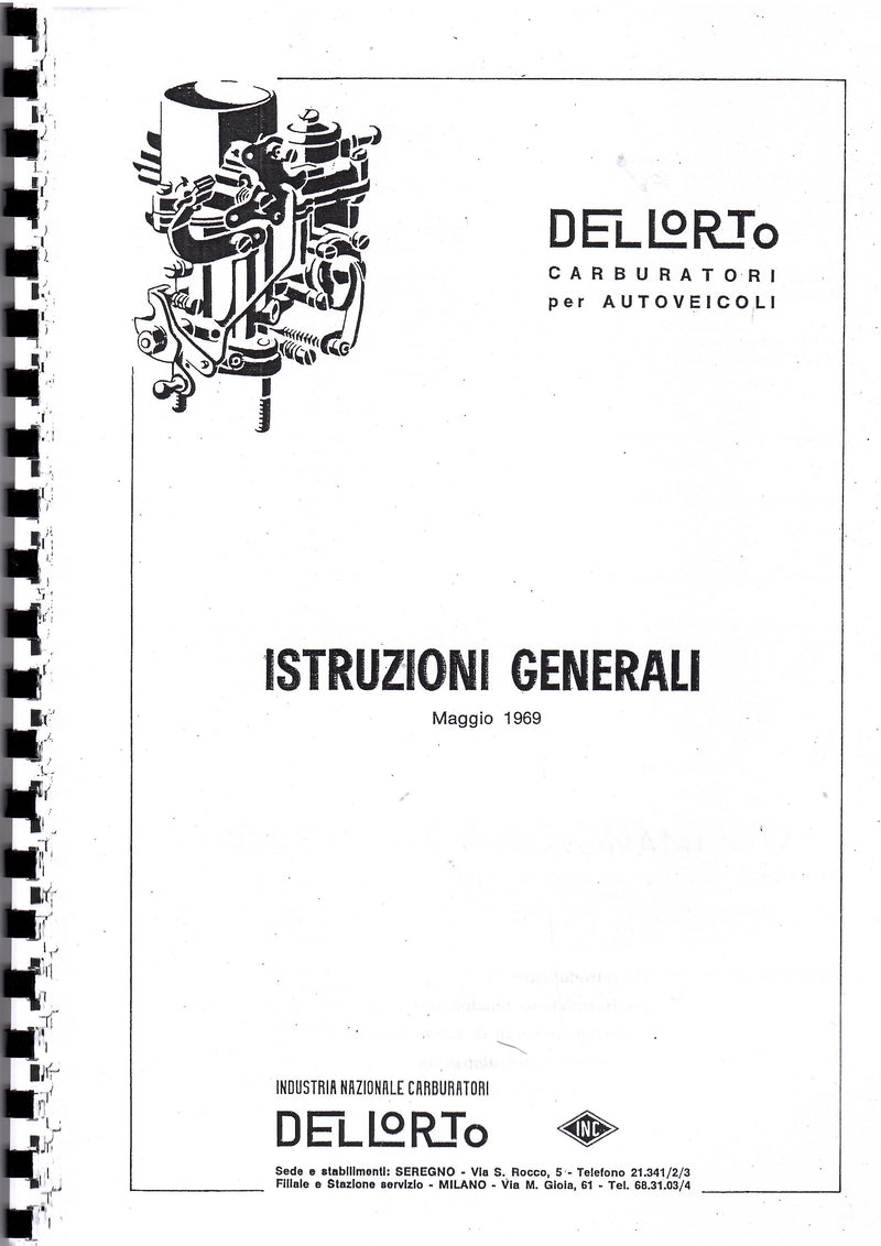 Manuale di Istruzioni Generali Dellorto – Completo e Illustrato