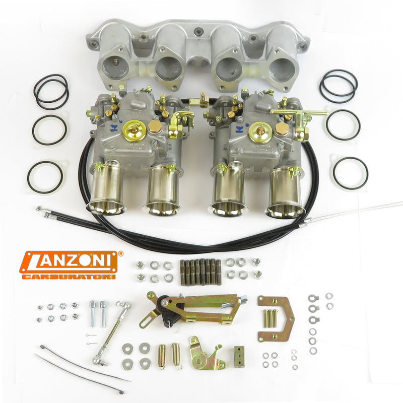 Kit carburatore ad alte prestazioni WPK03-45 Twin Weber 45DCOE Ford X-flow