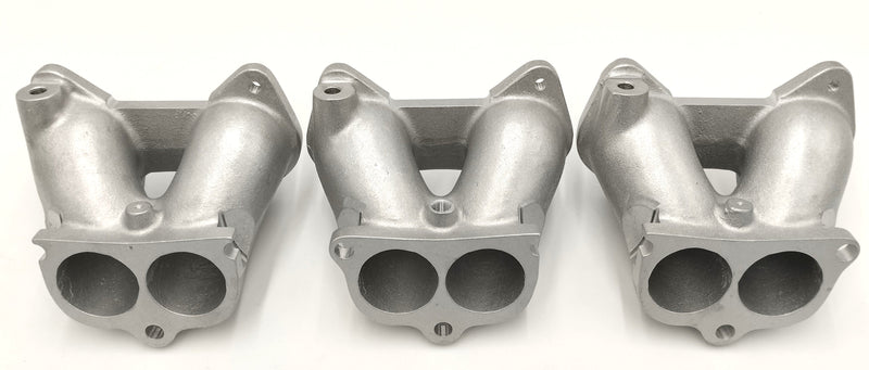 Kit collettori di aspirazione per applicare sulla vettura Austin Healy n. 3 carburatori Weber DCOE
