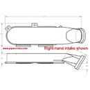 Pipercross PX600 Airbox con Tubo di Aspirazione