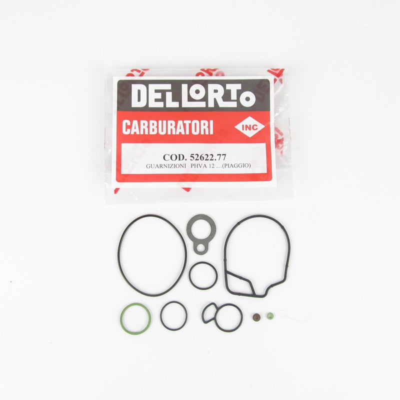 Serie Guarnizioni per Carburatore Dellorto PHVA (Varianti B, C, D, E, H, I, L, G, M, P, Q, R, S, T, X, Z)
