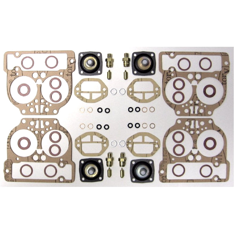 Kit Revisione per 4 Carburatori Weber 40 DCNF – Ferrari e Lamborghini